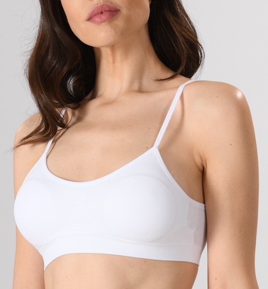 Bustier mit Spaghetti Träger gepolstert