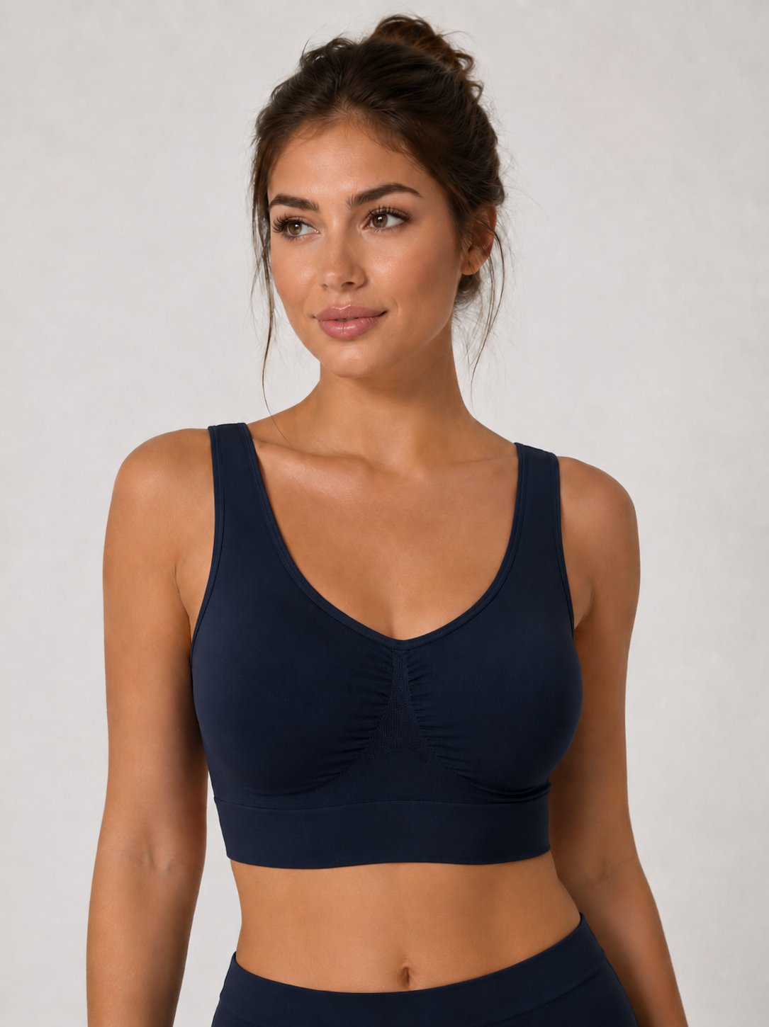 Bustier mit breitem Träger