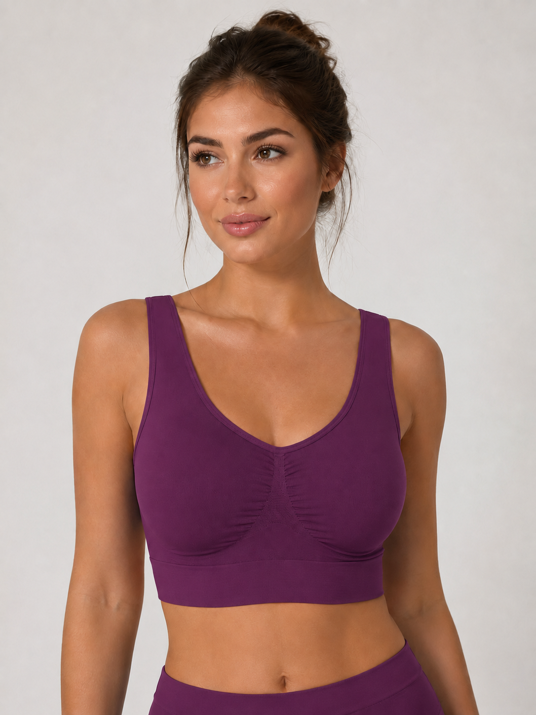 Bustier mit breitem Träger