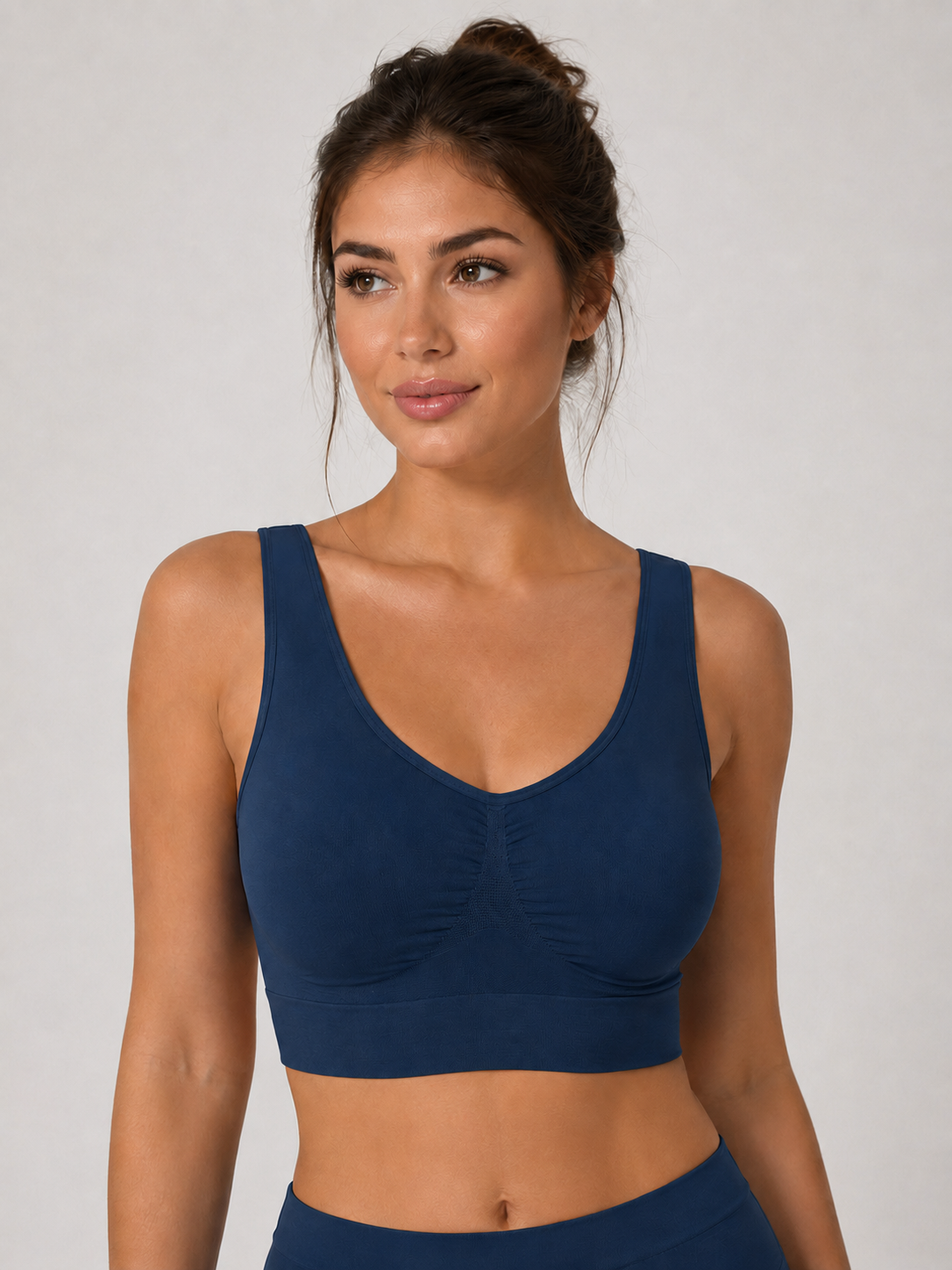 Bustier mit breitem Träger