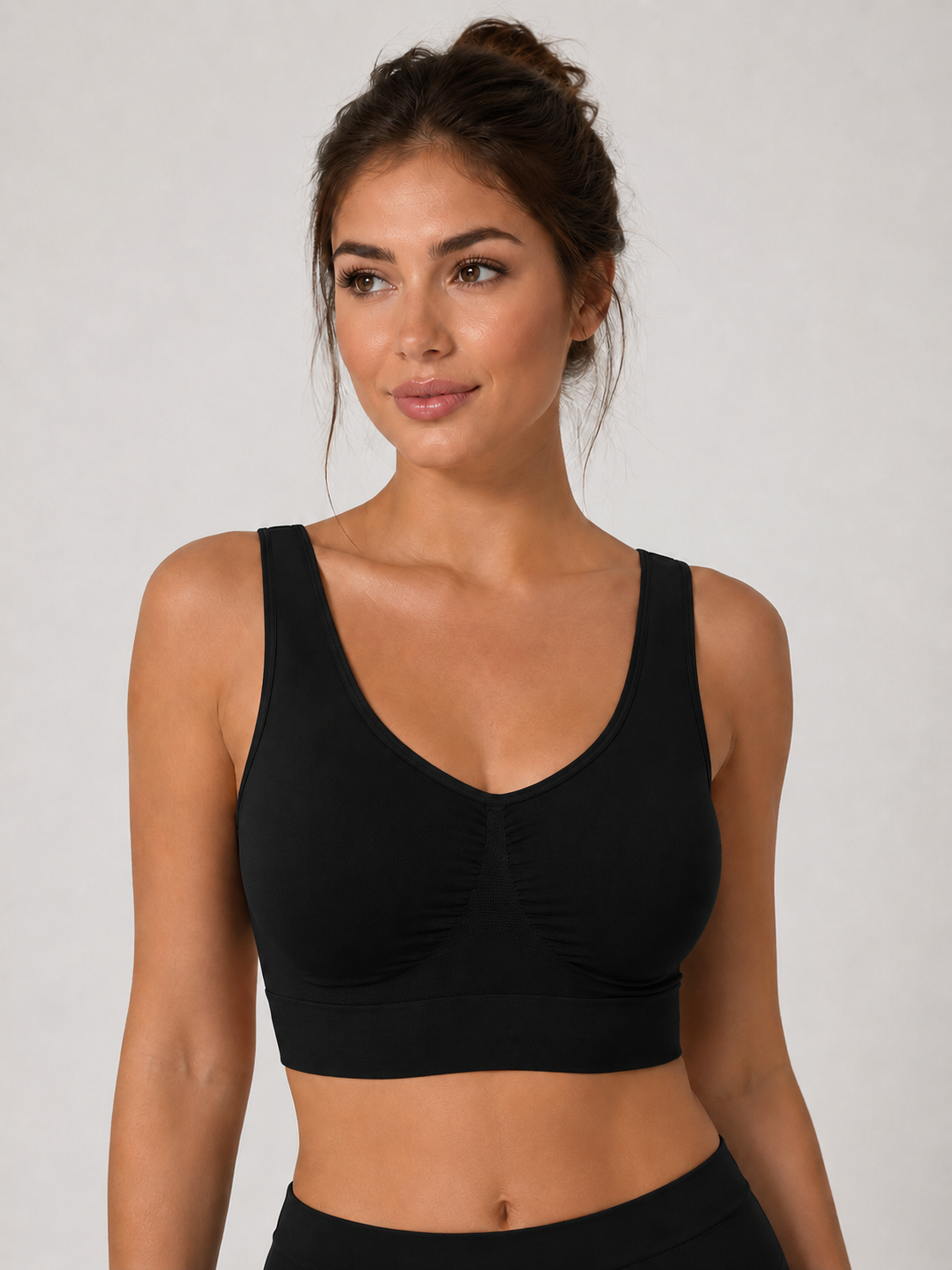 Bustier mit breitem Träger