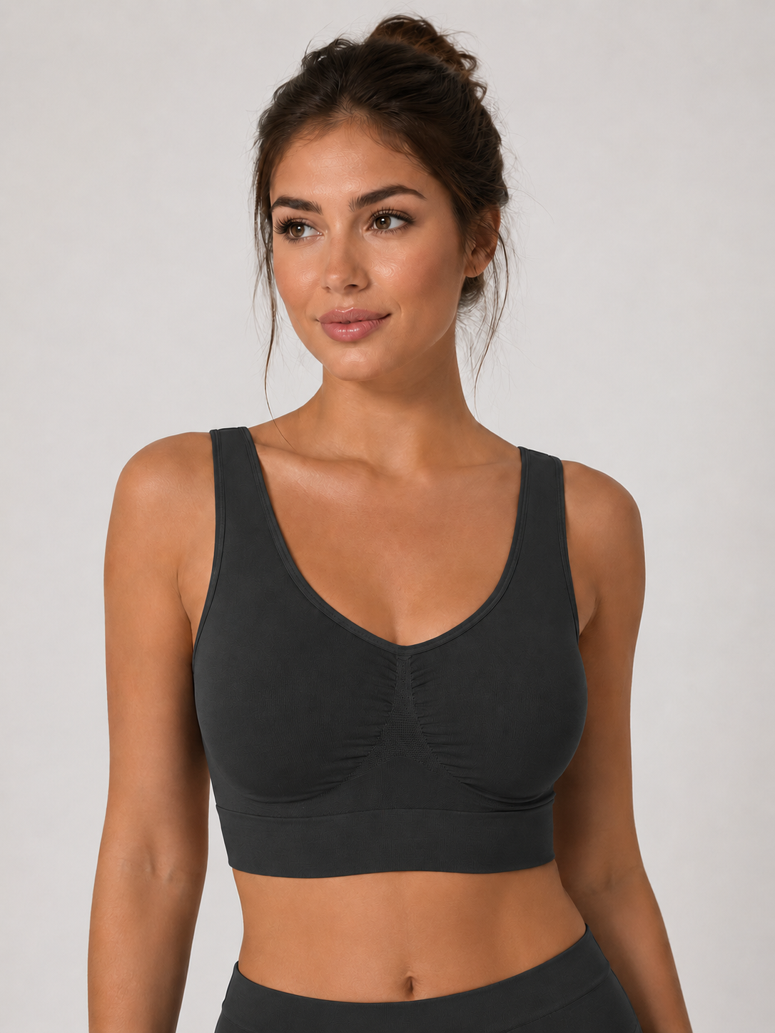 Bustier mit breitem Träger