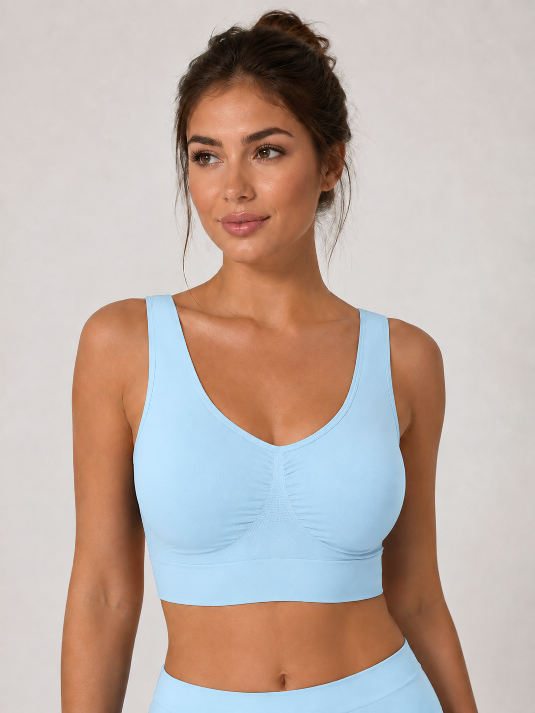 Bustier mit breitem Träger