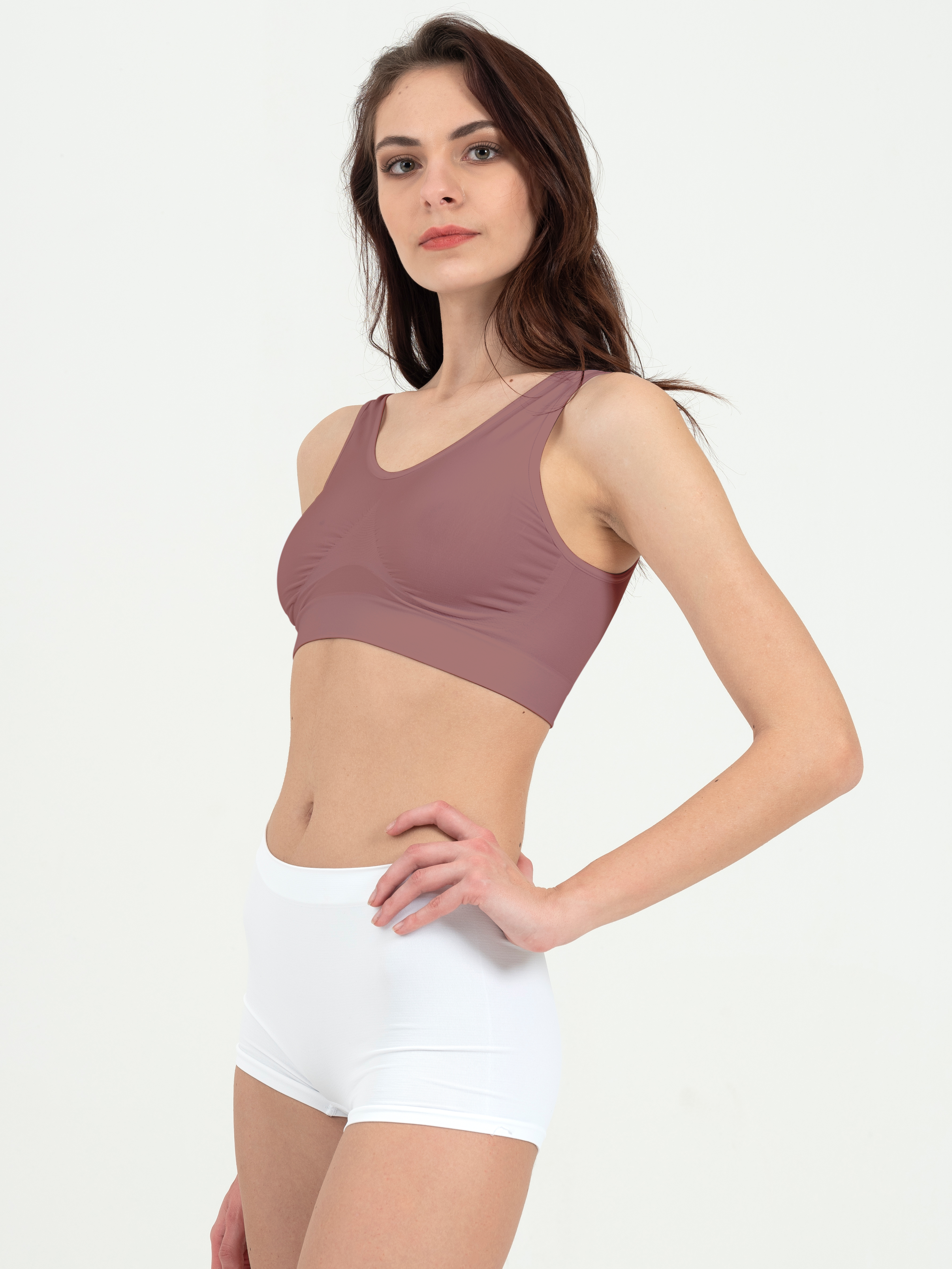 Bustier mit breitem Träger