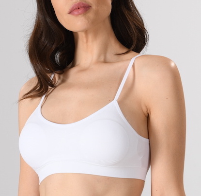 Bustier mit Spaghetti Träger gepolstert